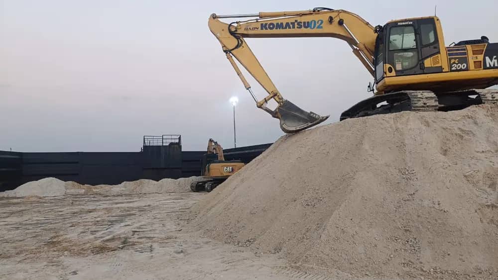 Bongkar Gypsum
